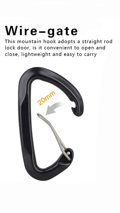 LSLS 24KN Wire Gate Carabiner